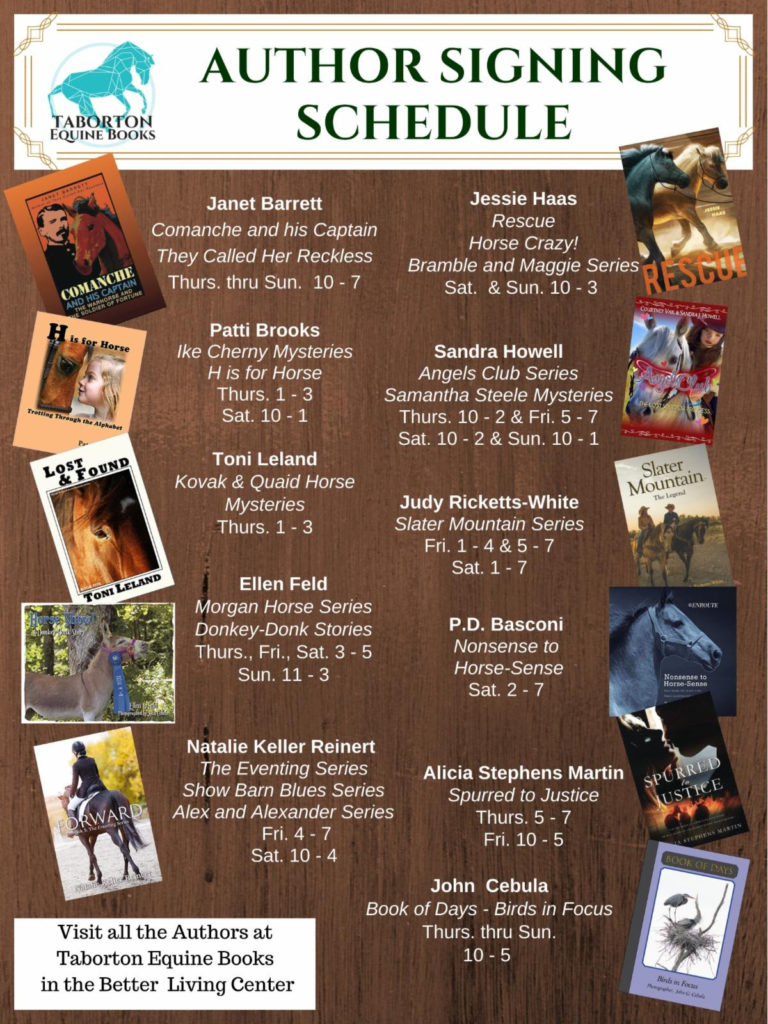 equine affaire book signing 2019